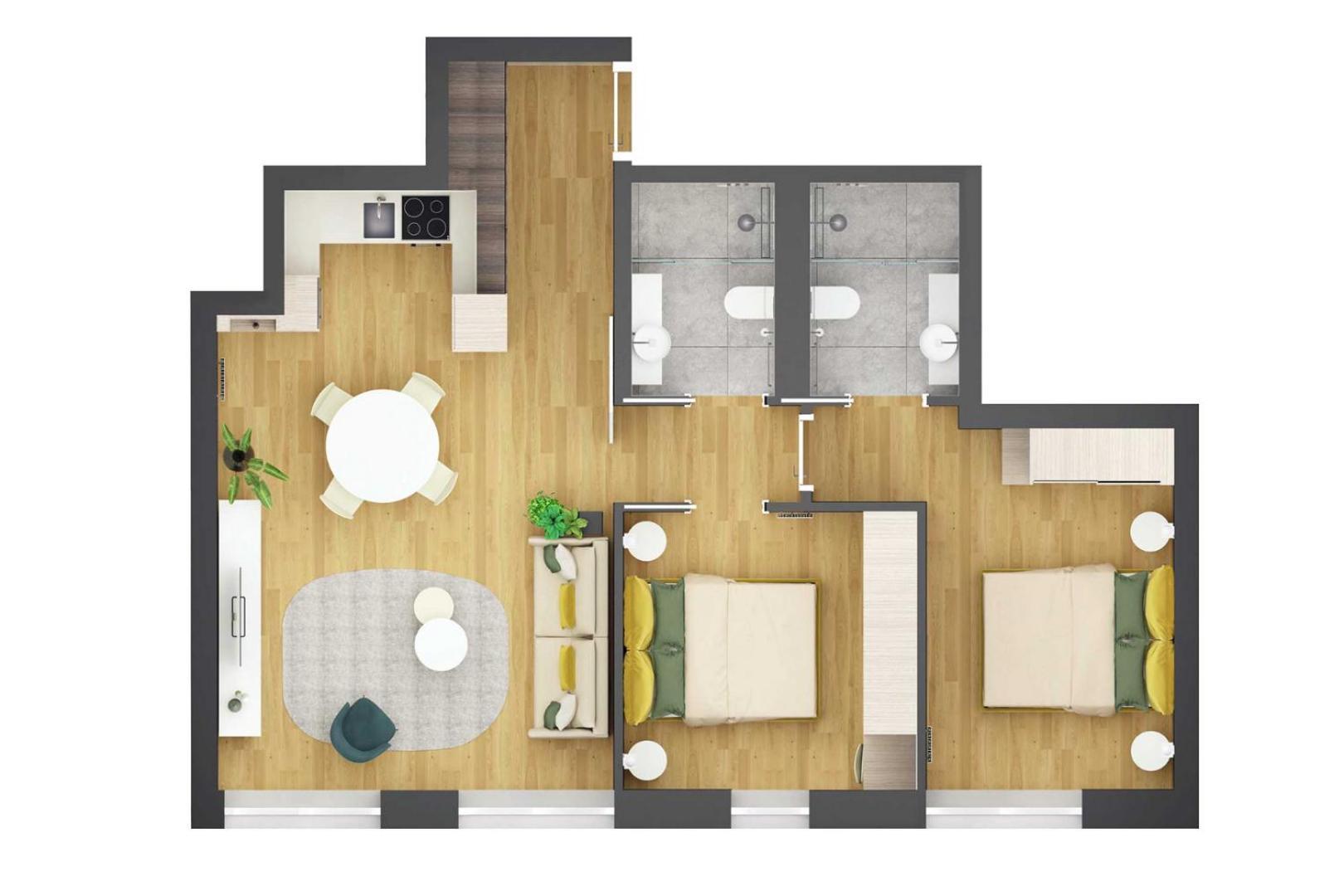 The Central City - Luxury Serviced Residence Luxemburg Exteriör bild